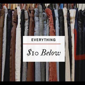 $10 BELOW